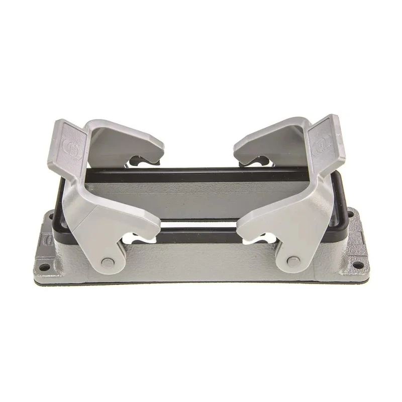 HARTING Han B Range Heavy Duty Power Connector Housing Bulkhead Mount Die Cast Aluminium Body IP65 09300240301