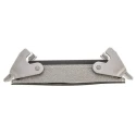 HARTING Han B Range Heavy Duty Power Connector Housing Bulkhead Mount Die Cast Aluminium Body IP65 09300240301