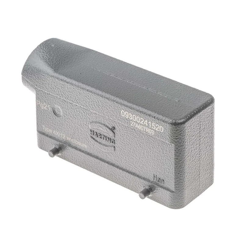 HARTING Han B Range Heavy Duty Power Connector Hood 2 Lever Die Cast Aluminium IP65 24B 09300241520