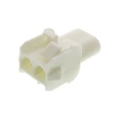 TE Connectivity Universal MATE-N-LOK Female Connector Housing, 6.35 mm Pitch, 2 Way, 1 Row Straight 350778-1