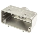 HARTING Han B Range Heavy Duty Power Connector Hood 2 Lever, Die Cast Aluminium, IP65, Size 16B 09300161420