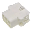 TE Connectivity Universal MATE-N-LOK Female Connector Housing 6.35 mm Pitch 6 Way 2 Row Straight 350781-1