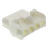 TE Connectivity Universal MATE-N-LOK Female Connector Housing 6.35 mm Pitch 4 Way 1 Row Straight 350780-1