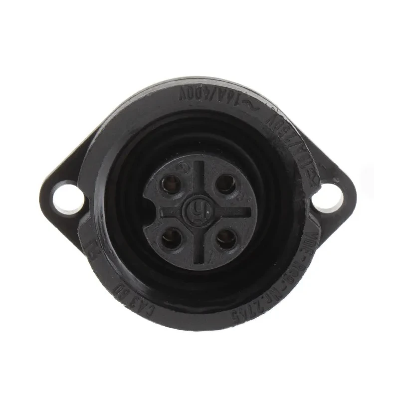 Hirschmann Industrial Circular Connector 4 Contacts Front Mount Socket Female 21.5 mm, IP67, 16A Current 932321100 CA 3 GD