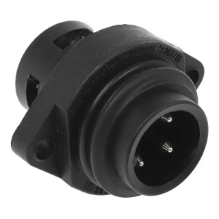 Hirschmann Industrial Circular Connector, 3 Contacts, Flange Mount, 21.5 mm, Plug Male, IP67, 16A, 400V 932322100 CA 3 GS