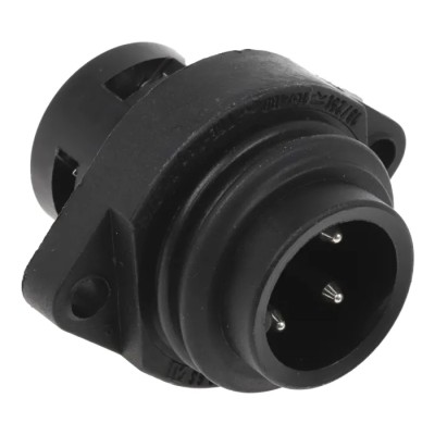 Hirschmann Industrial Circular Connector, 3 Contacts, Flange Mount, 21.5 mm, Plug Male, IP67, 16A, 400V 932322100 CA 3 GS