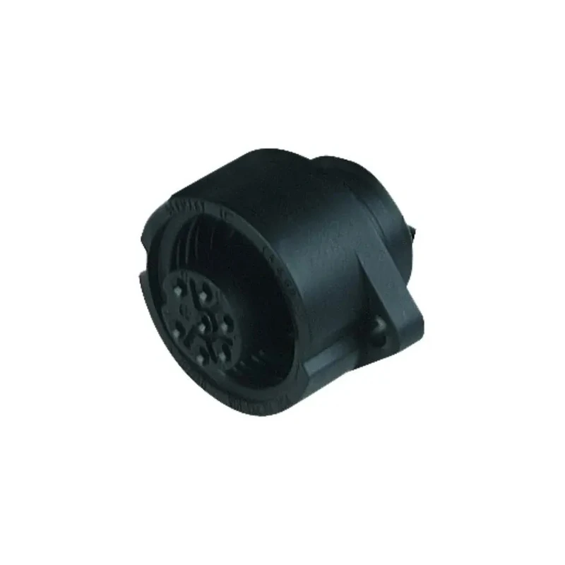 Hirschmann Circular Connector 6 Contacts Flange 21.8 mm Socket Female IP67 Polymer Housing 250V 10A Solder 932325100 CA 6 GD