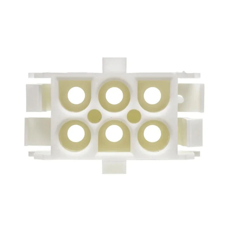 TE Connectivity Universal MATE-N-LOK Female Connector Housing 6 Way 2 Row Straight 6.35 mm Pitch 350781-1