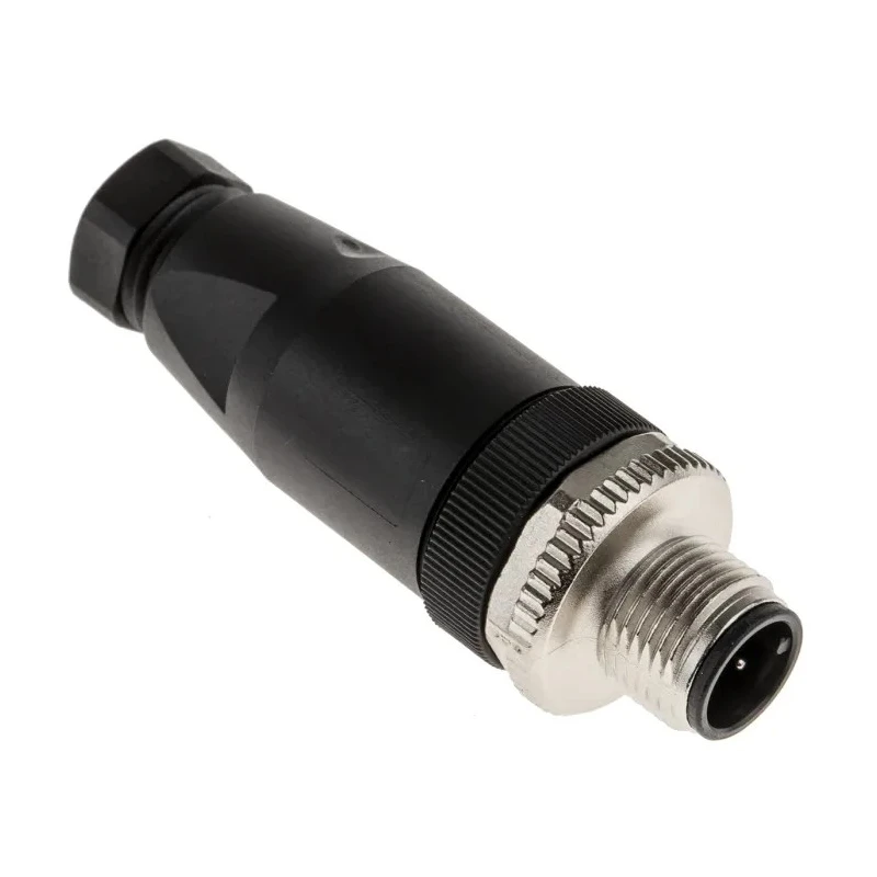 binder Circular Connector, 4 Contacts, Cable Mount, M12 Connector Size, Male Plug, IP67 Rated, Screw Clamp 99 0429 14 04