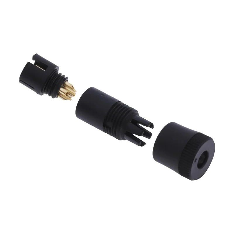 binder Circular Connector Subminiature Cable Plug 4 Contacts Male IP40 60V 3A 719 Series 09-9767-70-04