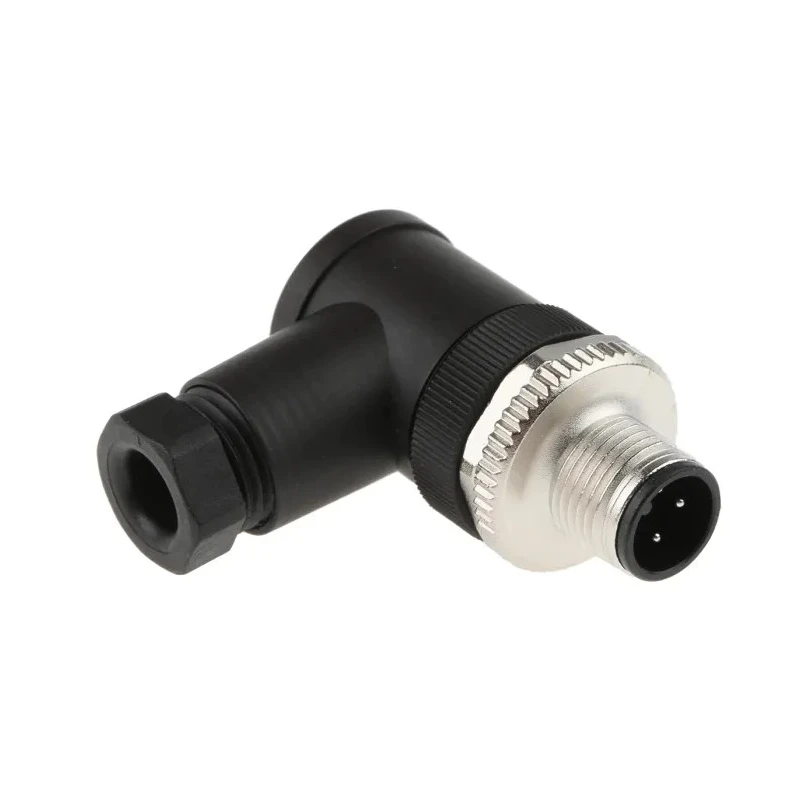 binder Industrial Circular Connector, 4 Contacts, Cable Mount, M12 Connector, Plug, Male, IP67, 713 Series 99 0429 24 04