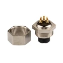binder Circular Connector, 3 Contacts, Panel Mount, M9 Connector, Socket, Female, IP40, 711 Series 09-0078-00-03