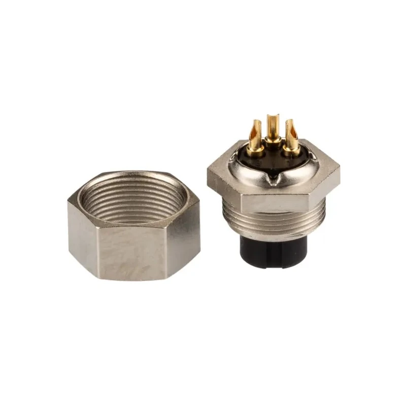 binder Circular Connector, 3 Contacts, Panel Mount, M9 Connector, Socket, Female, IP40, 711 Series 09-0078-00-03