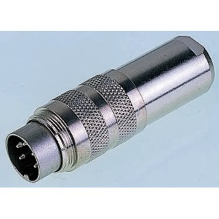 binder Industrial Circular Connector 5 Contacts Cable Mount M16 Socket Male IP67 423 Series 99-5113-15-05