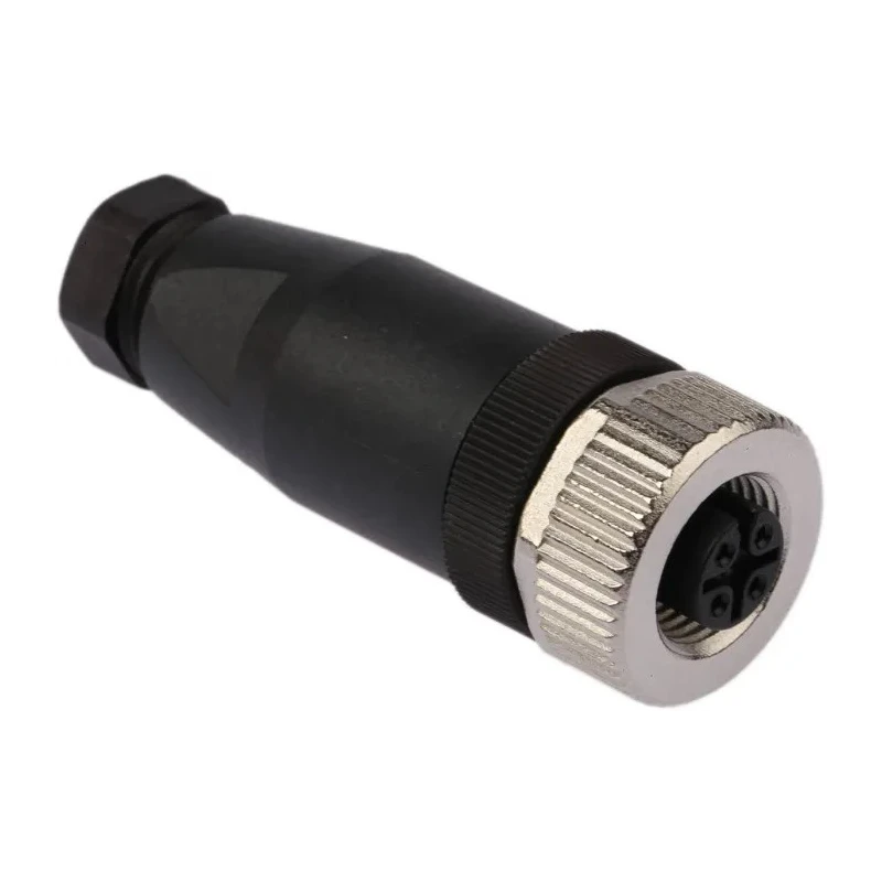 binder Circular Connector 4 Contacts Cable M12 Socket Female IP67 Polyamide Housing 250V 4A Screw Clamp 713 99 0430 14 04