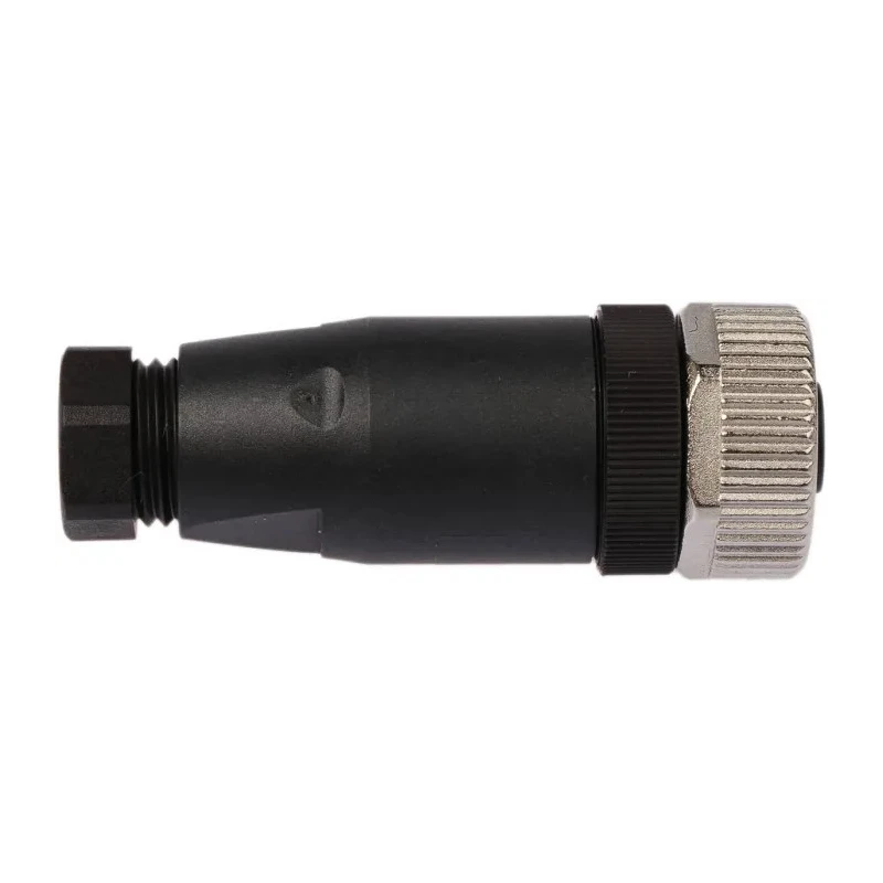 binder Circular Connector 4 Contacts Cable M12 Socket Female IP67 Polyamide Housing 250V 4A Screw Clamp 713 99 0430 14 04