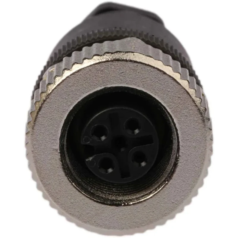 binder Circular Connector 4 Contacts Cable M12 Socket Female IP67 Polyamide Housing 250V 4A Screw Clamp 713 99 0430 14 04