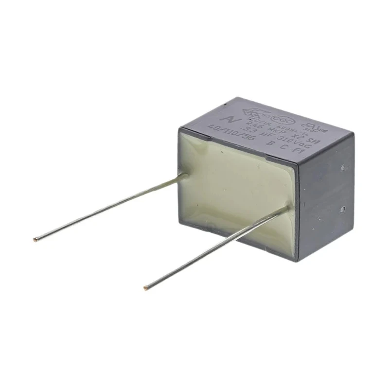 KEMET R46 Film Capacitor X2 Class, ±10% Tolerance, 330 nF Capacitance, 310 V DC/AC, Through Hole Mount R463I33305001K