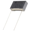 KEMET R46 Metallised Polypropylene Film Capacitor X2, Radial Terminal, 10 nF ±10% 310V DC 310V AC Through Hole R463I21005001K