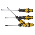 Wera Pozidriv Standard Screwdriver Set with 6 Pieces, Slotted and PZ Tips, Hex Bolster 05018287001