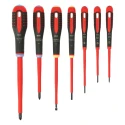 Bahco Insulated Pozidriv and Slotted Screwdriver Set 7-Piece BE-9888S