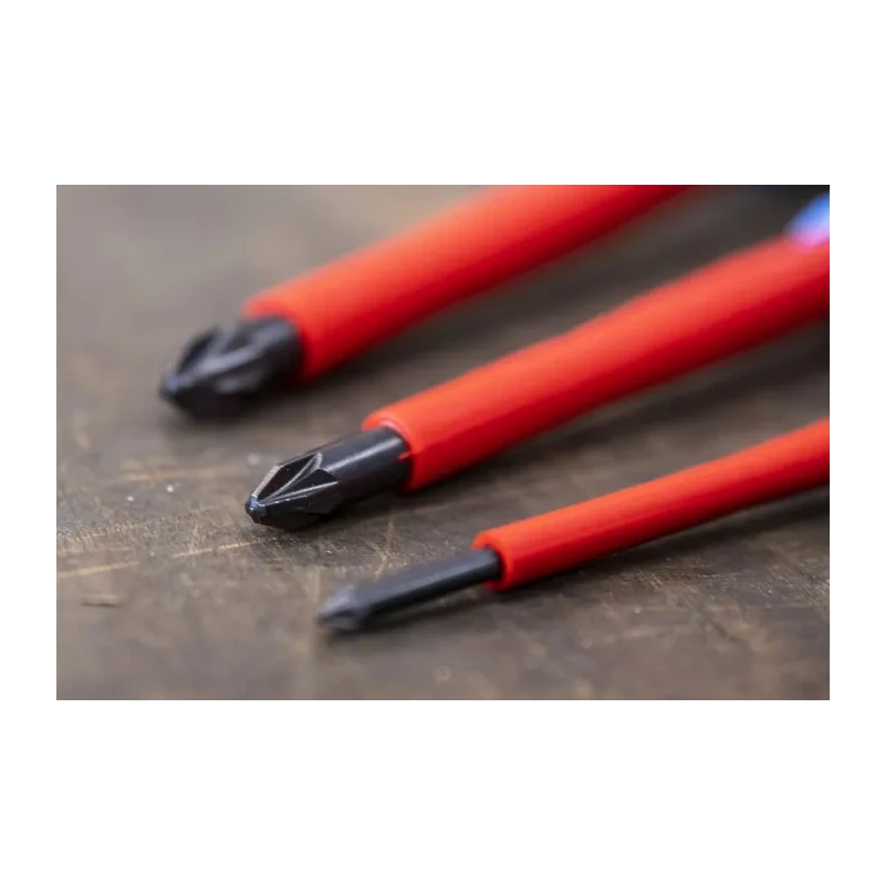 Bahco Insulated Pozidriv and Slotted Screwdriver Set 7-Piece BE-9888S