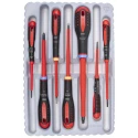 Bahco Insulated Pozidriv and Slotted Screwdriver Set 7-Piece BE-9888S