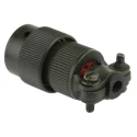 Amphenol Limited MIL Spec Circular Connector 6 Contacts Male Olive Brass Straight Cable Mount 500-700V ac 62GB-16F10-06PN
