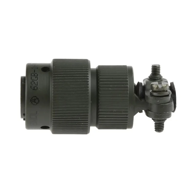 Amphenol Limited MIL Spec Circular Connector 6 Contacts Male Olive Brass Straight Cable Mount 500-700V ac 62GB-16F10-06PN
