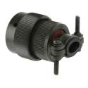 Amphenol Limited MIL Spec Circular Connector 12 Contacts Male Olive Aluminium Zinc Cobalt Plated Bayonet 62GB-16F14-12PN