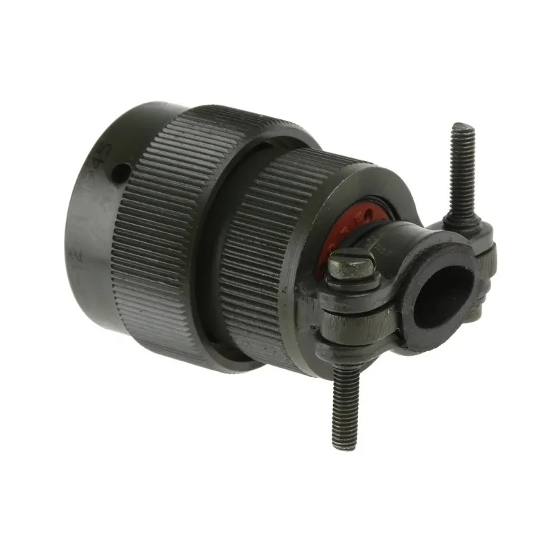 Amphenol Limited MIL Spec Circular Connector 12 Contacts Male Olive Aluminium Zinc Cobalt Plated Bayonet 62GB-16F14-12PN