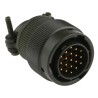Amphenol Limited MIL Spec Circular Connector 19 Contacts Male Olive Brass Straight Cable Mount 62GB-16F14-19PN