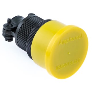 Amphenol Limited MIL Spec Circular Connector Brass Straight 8 Way Cable, Male Contacts, Shell Size 12 62GB-16F12-08PN
