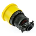 Amphenol Limited MIL Spec Circular Connector Brass Straight 8 Way Cable, Male Contacts, Shell Size 12 62GB-16F12-08PN