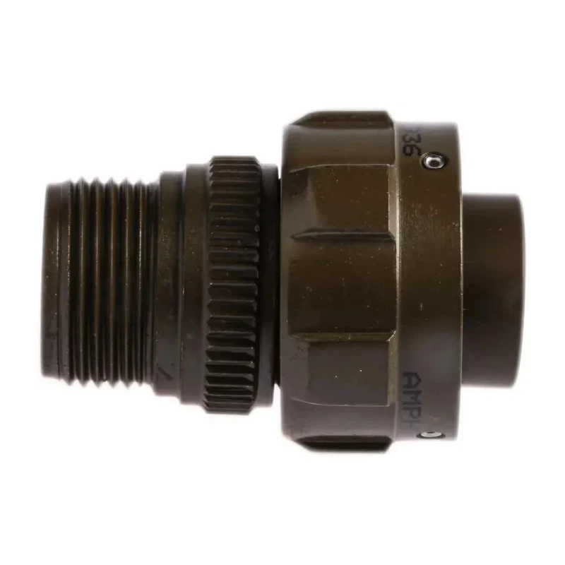 Amphenol Limited MIL Spec Circular Connector Brass Straight 6 Way Cable Male Contacts Shell Size 14S 97B-3106A-14S-6P-HD