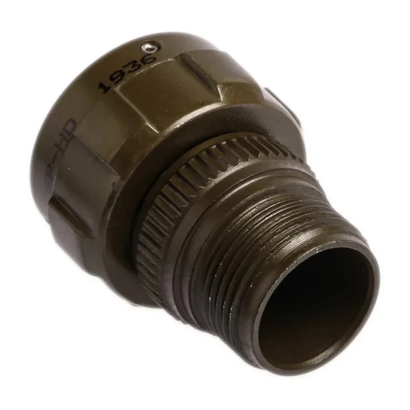 Amphenol Limited MIL Spec Circular Connector Brass Straight 6 Way Cable Male Contacts Shell Size 14S 97B-3106A-14S-6P-HD