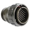 Amphenol Limited MIL Spec Circular Connector Brass Straight 37 Contact 500V AC 13A Olive Drab Cadmium 97B-3106A-28-21P-HD