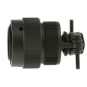 Amphenol Limited MIL Spec Circular Connector 26 Contacts Brass Straight Olive Drab Zinc Cobalt Plated 62GB-16F16-26PN