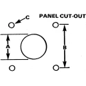 Amphenol Limited Mil Spec Circular Connector 3 Contacts Brass Silver Plated Male Contacts Wall Mount Olive 97B-3100A-10SL-3P