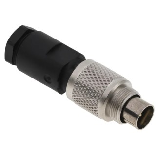 binder Circular Connector 5 Contacts Cable Mount, Male Plug, M9 Size, IP67 Rated, Polyamide Housing, 125V 3A 99-0413-00-05