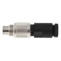 binder Circular Connector 5 Contacts Cable Mount, Male Plug, M9 Size, IP67 Rated, Polyamide Housing, 125V 3A 99-0413-00-05