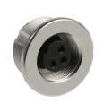 binder Circular Connector, 3 Contacts, Panel Mount, M9 Connector Size, Socket Female, IP67 Rated, 4A 125V 09-0408-00-03