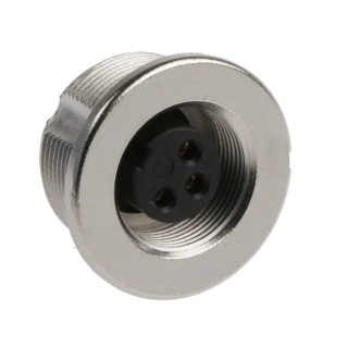 binder Circular Connector, 3 Contacts, Panel Mount, M9 Connector Size, Socket Female, IP67 Rated, 4A 125V 09-0408-00-03