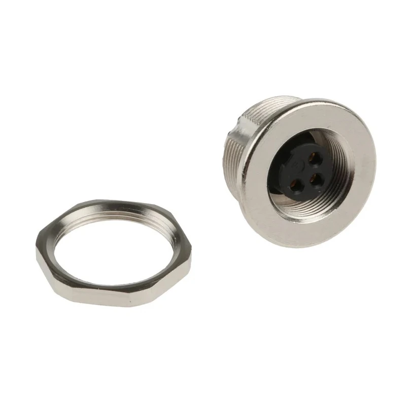 binder Circular Connector, 3 Contacts, Panel Mount, M9 Connector Size, Socket Female, IP67 Rated, 4A 125V 09-0408-00-03