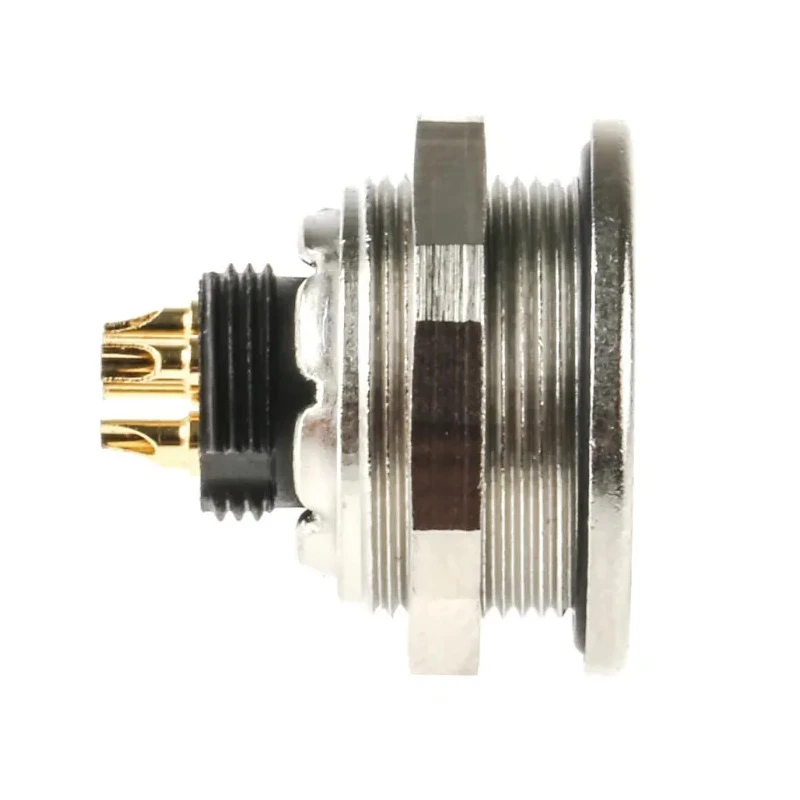 binder Circular Connector, 5 Contacts, Panel Mount, M9 Connector, Socket, Female, IP67, 3A Current, 125V 09-0416-00-05