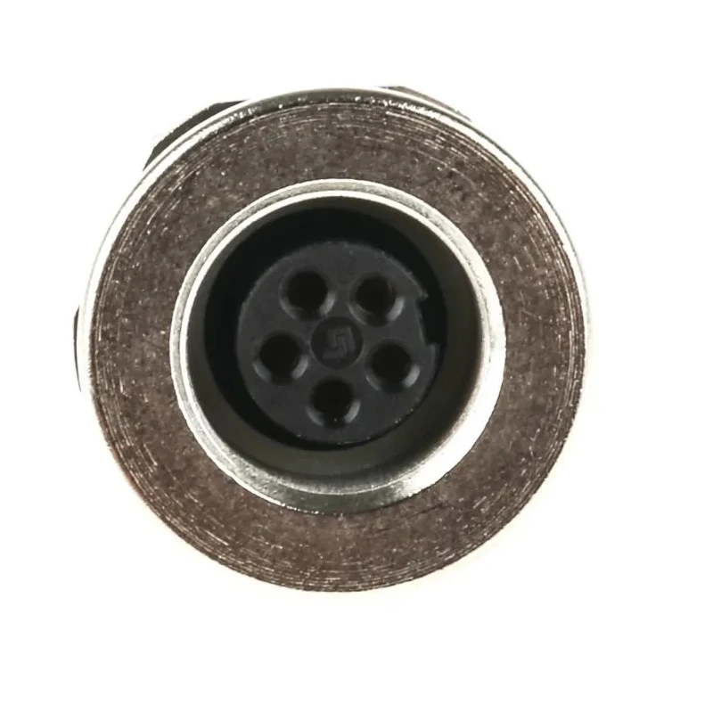 binder Circular Connector, 5 Contacts, Panel Mount, M9 Connector, Socket, Female, IP67, 3A Current, 125V 09-0416-00-05