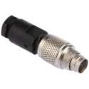 binder Industrial Circular Connector, 7 Contacts, Cable Mount, M9 Male Plug, IP67, 125V, 1A, Polyamide 712 99-0421-00-07