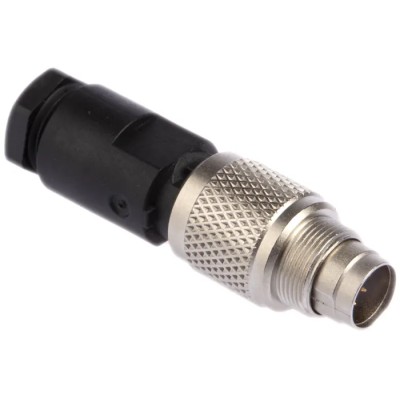 binder Industrial Circular Connector, 7 Contacts, Cable Mount, M9 Male Plug, IP67, 125V, 1A, Polyamide 712 99-0421-00-07