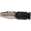 binder Industrial Circular Connector, 7 Contacts, Cable Mount, M9 Male Plug, IP67, 125V, 1A, Polyamide 712 99-0421-00-07