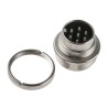 binder Circular Connector 7 Contacts Panel Mount M16 Plug Male IP40 125V 5A 680 Series 09-0327-00-07